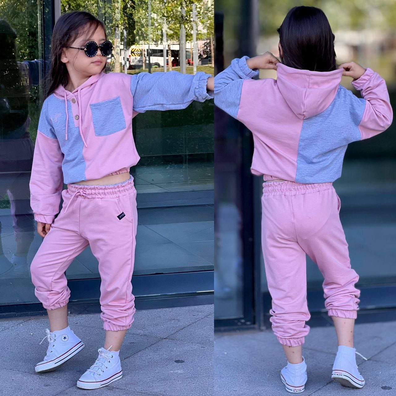 Ensemble Jogging "Cool Girl" – Style Urbain et Confort pour Filles