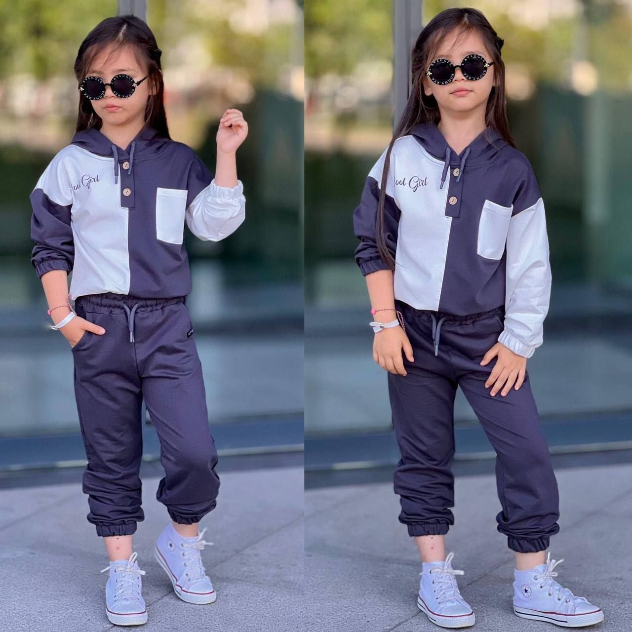 Ensemble Jogging "Cool Girl" – Style Urbain et Confort pour Filles