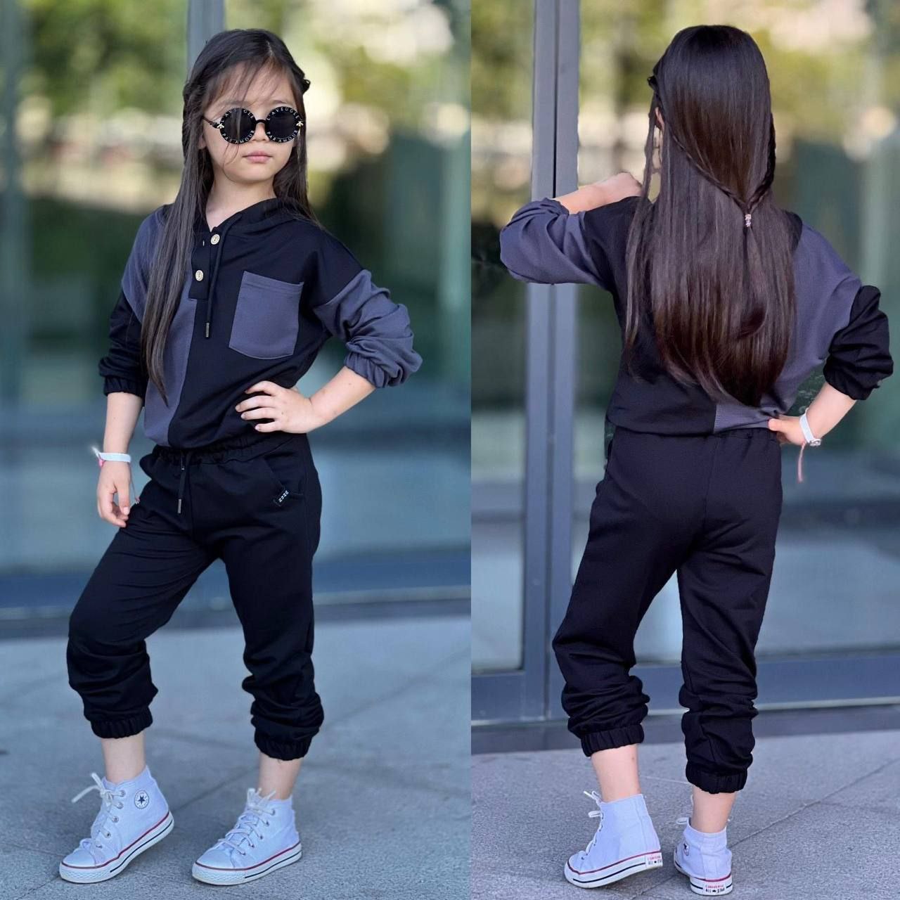 Ensemble Jogging "Cool Girl" – Style Urbain et Confort pour Filles