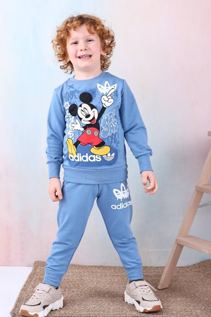 ✨ Survêtement Enfant Mickey Adidas – Confort, Style et Fun au Quotidien ! 🏃‍♂️🎉