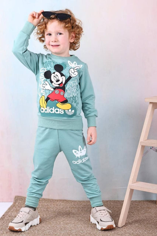 ✨ Survêtement Enfant Mickey Adidas – Confort, Style et Fun au Quotidien ! 🏃‍♂️🎉