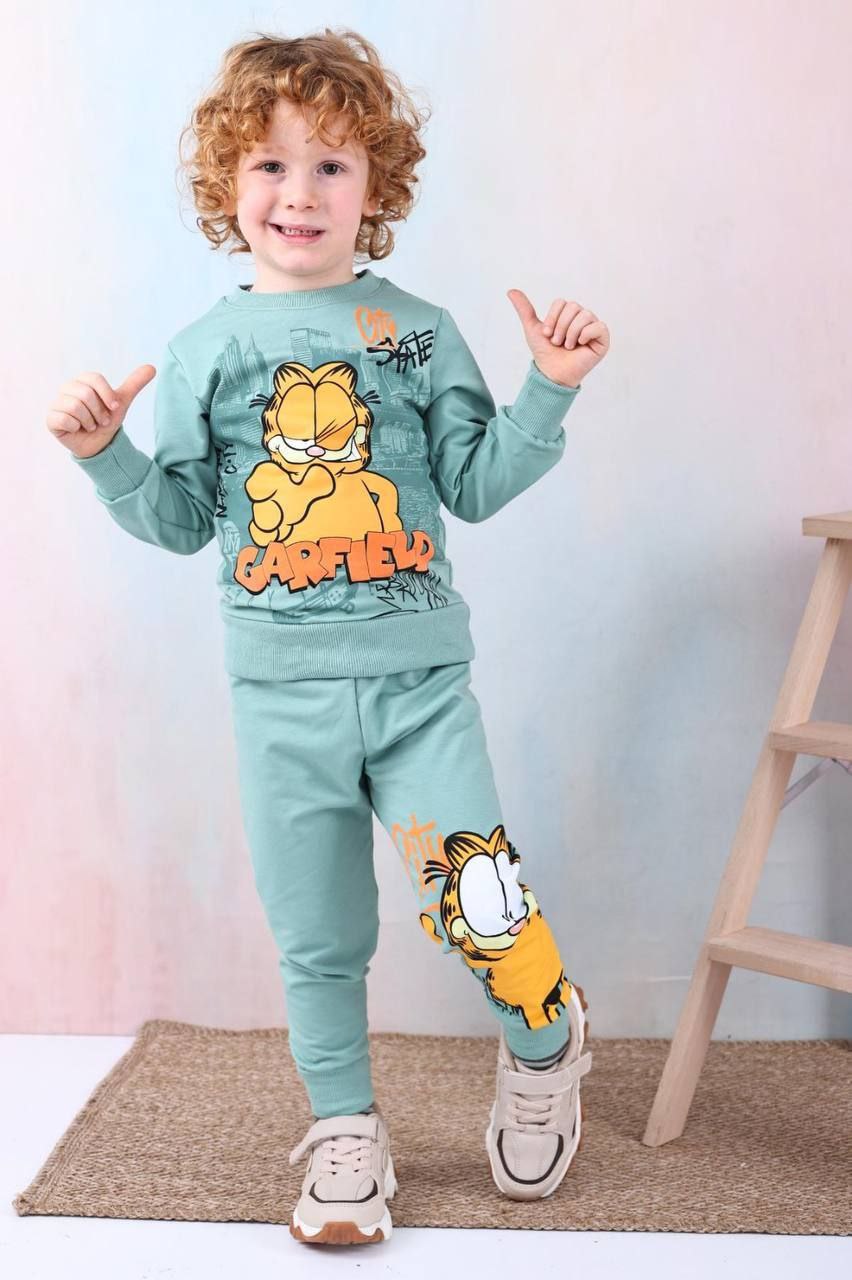 🧡 Ensemble Jogging Garfield pour Enfants – Confort et Style au Quotidien 🧡