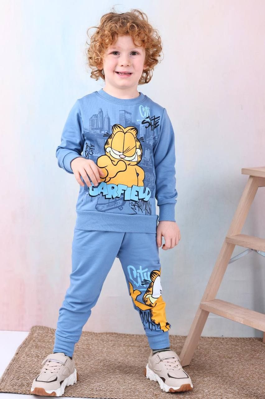 🧡 Ensemble Jogging Garfield pour Enfants – Confort et Style au Quotidien 🧡