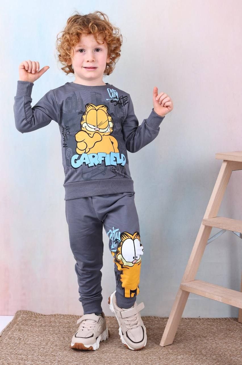 🧡 Ensemble Jogging Garfield pour Enfants – Confort et Style au Quotidien 🧡