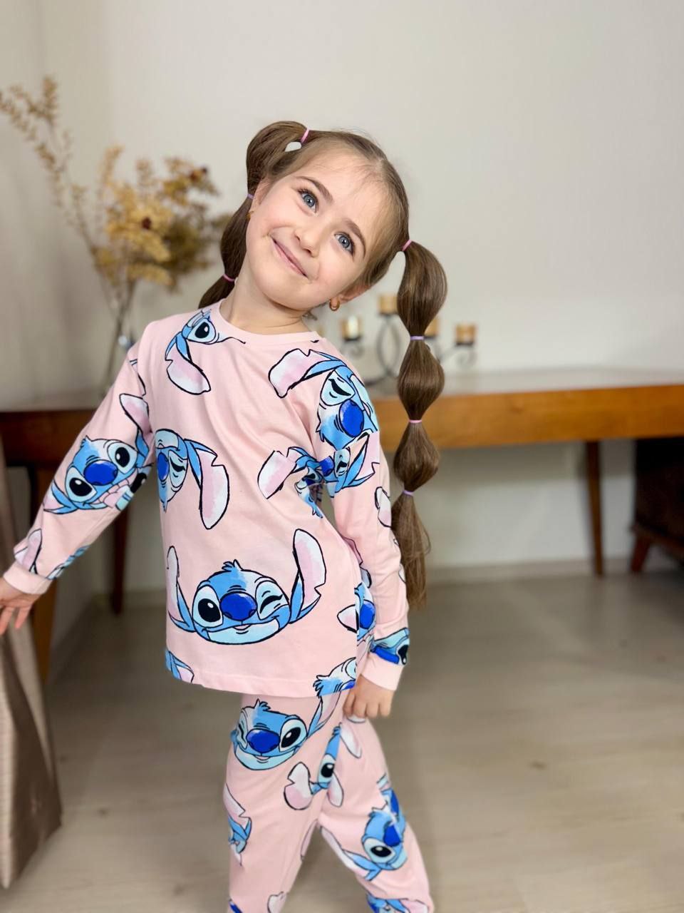 ✨ Pyjama Enfant Confort & Style - Motif Stitch 💤