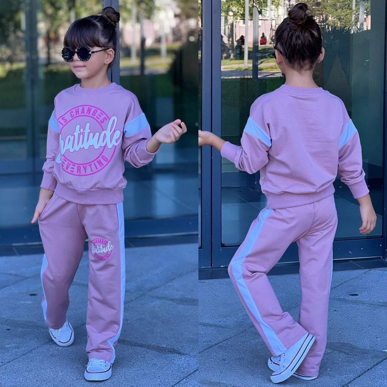 🛍️ Ensemble Jogging Fille - Confort et Style 🌸✨