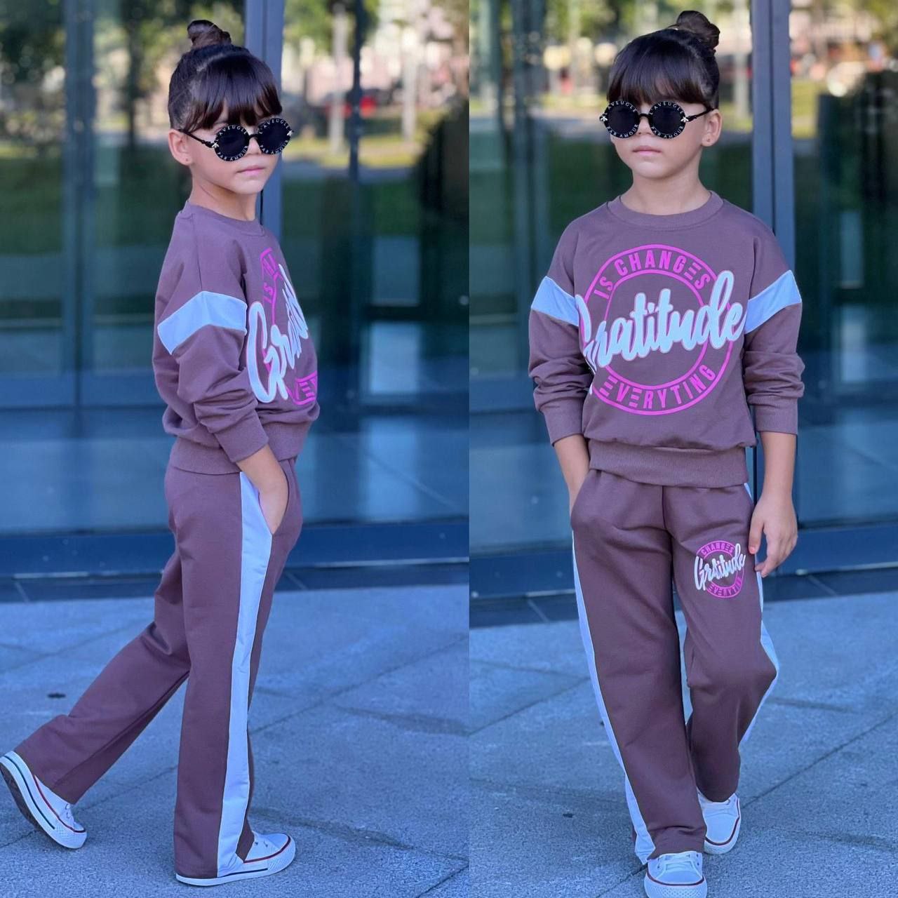 🛍️ Ensemble Jogging Fille - Confort et Style 🌸✨