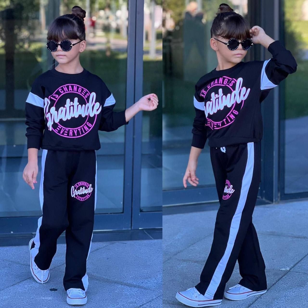 🛍️ Ensemble Jogging Fille - Confort et Style 🌸✨